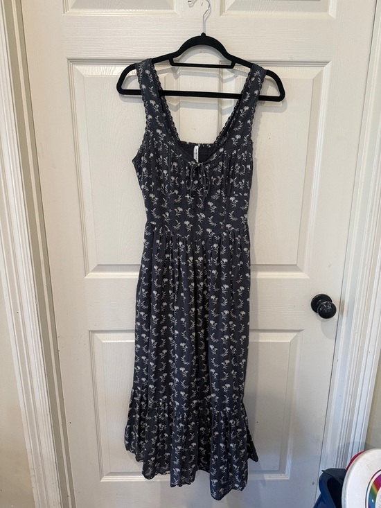American Eagle floral corset midi dress, small - Picture 3 of 11